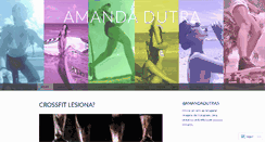 Desktop Screenshot of amandadutra.com
